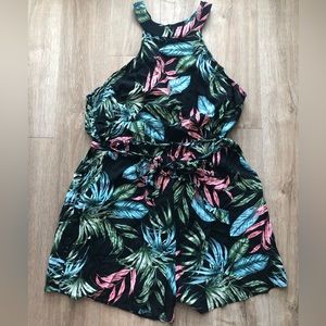 2X Blue Rain romper